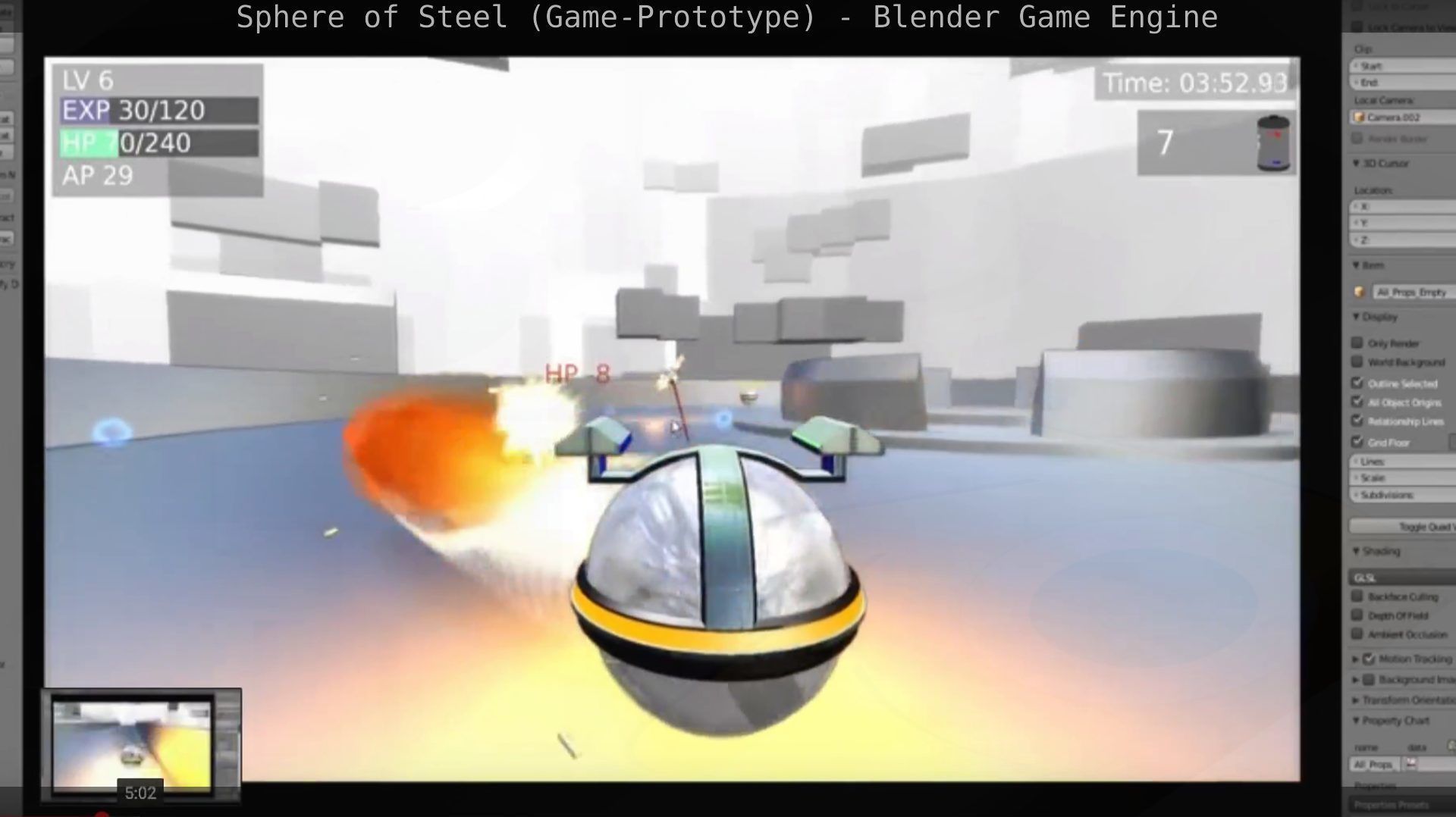 BGE SoS - Game Prototype Free low-poly 3D model_34