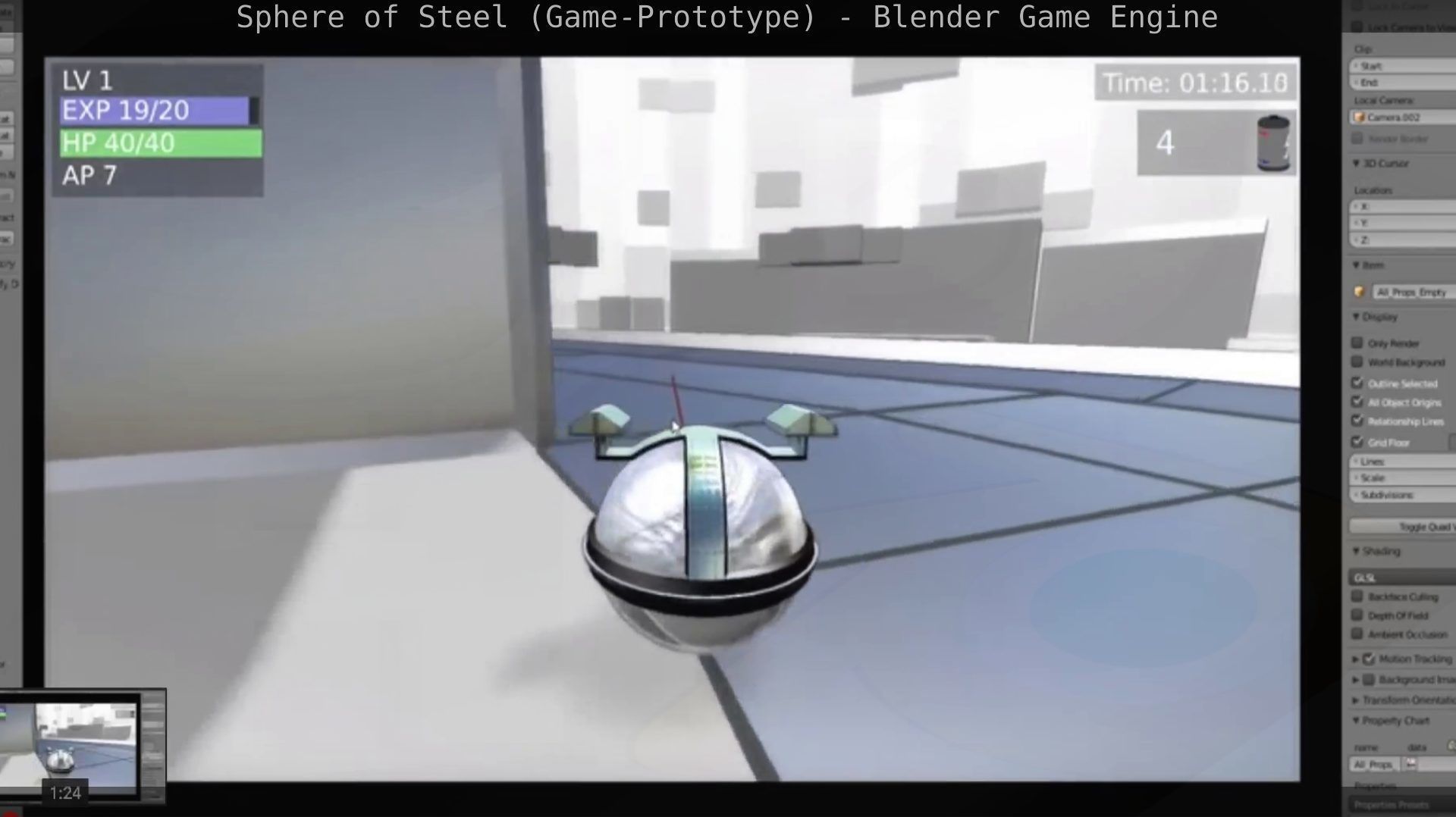 BGE SoS - Game Prototype Free low-poly 3D model_14