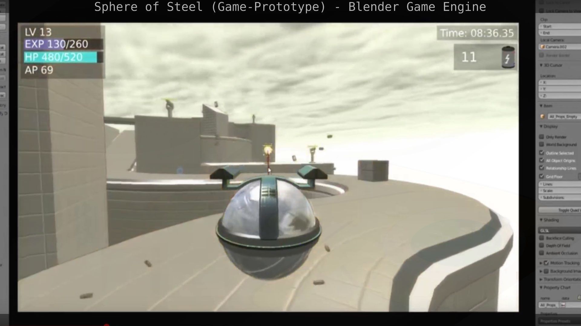 BGE SoS - Game Prototype Free low-poly 3D model_60