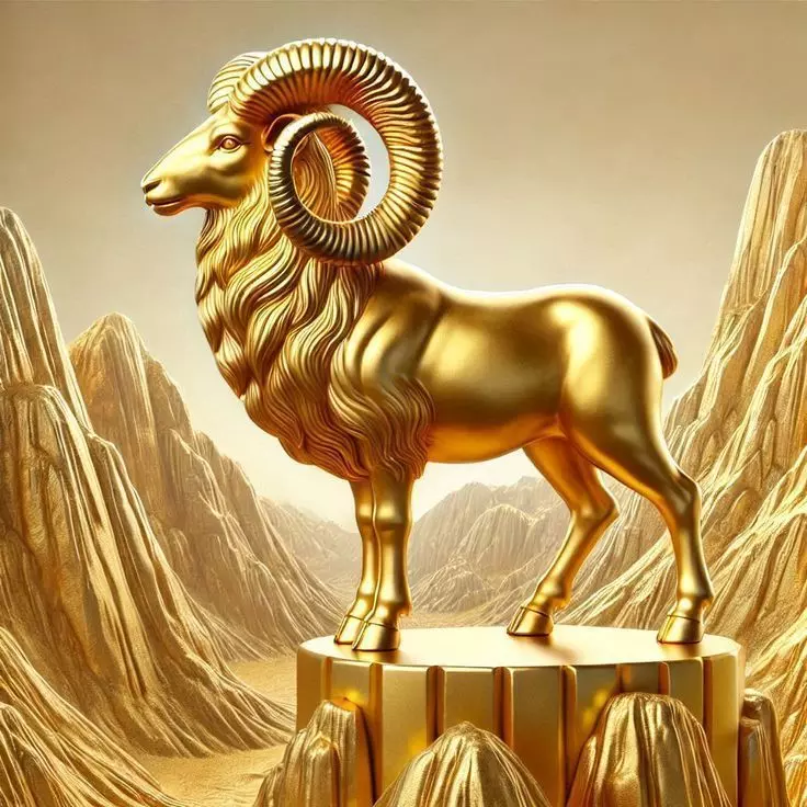 Pendant Goat Pendant Animal Pandant Hiphop 3D print model