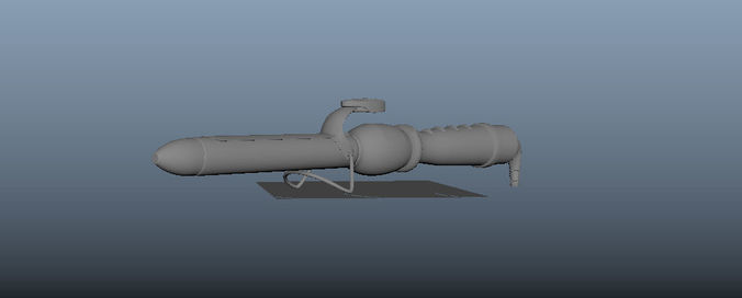 Hair Roller Low-poly 3D model
