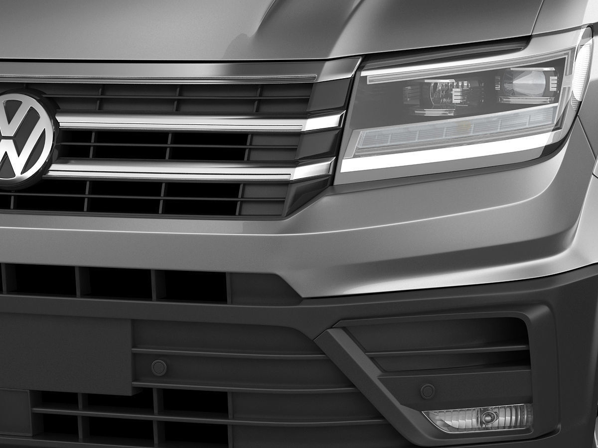 VW Crafter II 2017 L1H2 Bus 3D model_3