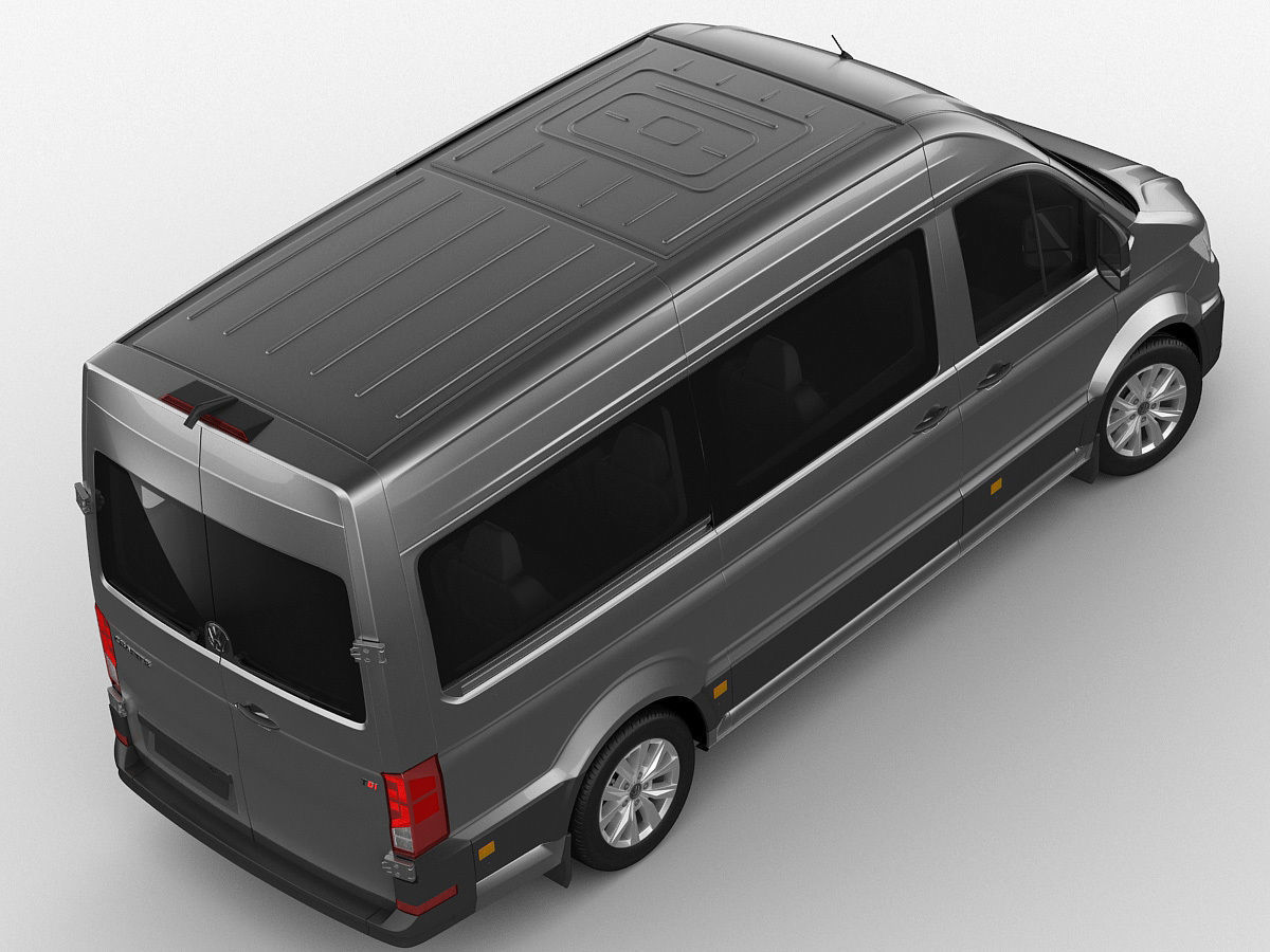 VW Crafter II 2017 L1H2 Bus 3D model_6