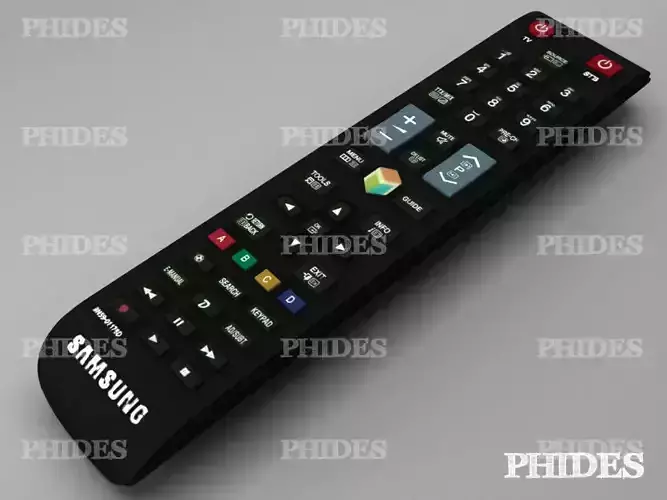 Remote control 3D model