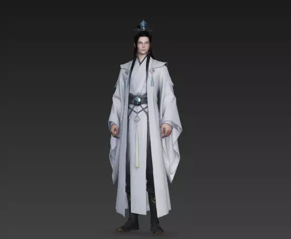 Chinese Ancient Style Next-Gen Character 3 3D model