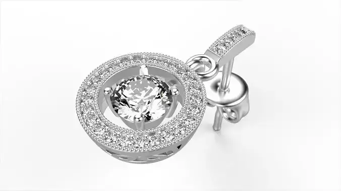 Dillenium Round Earrings