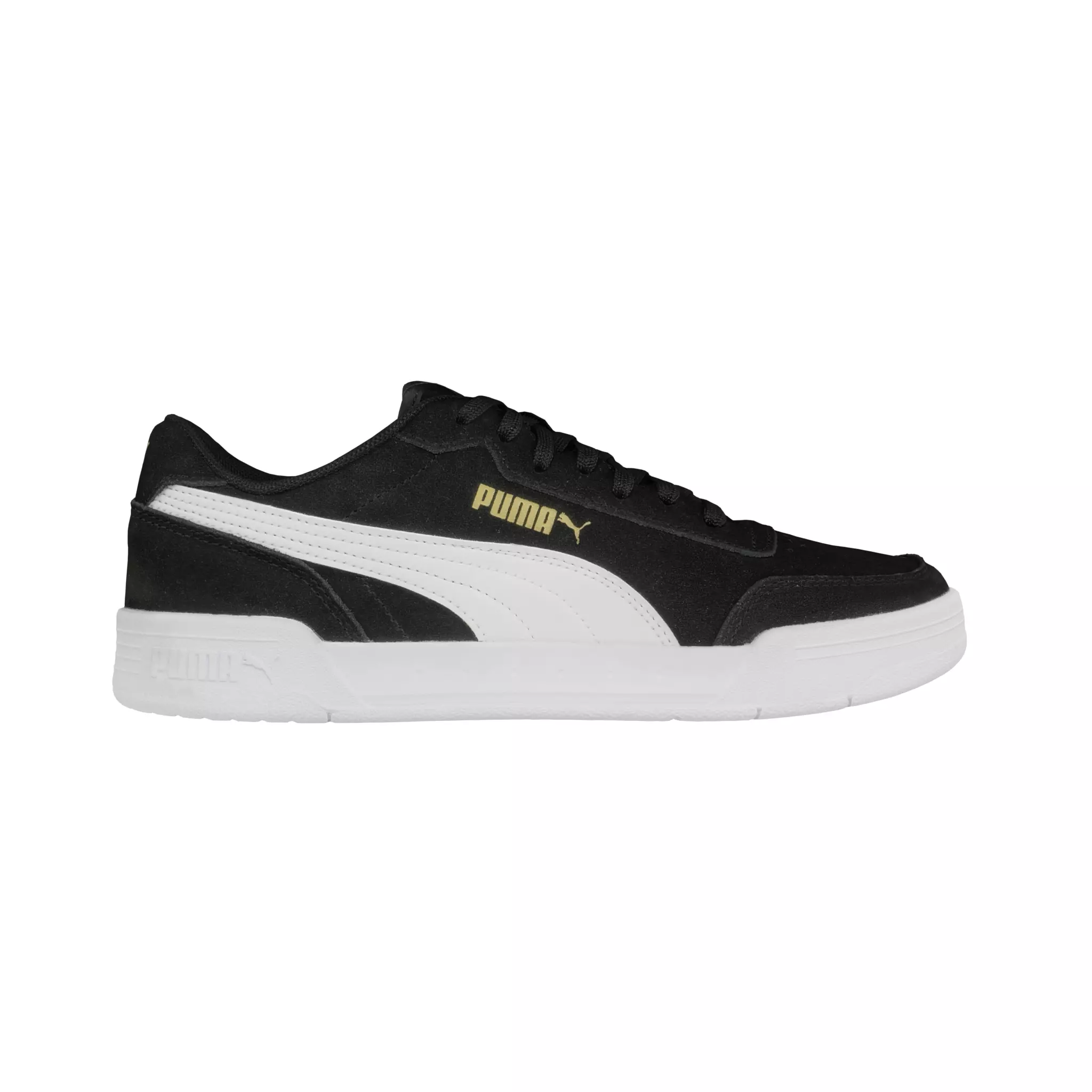 Puma Caracal Suede Black White Low-poly 3D model