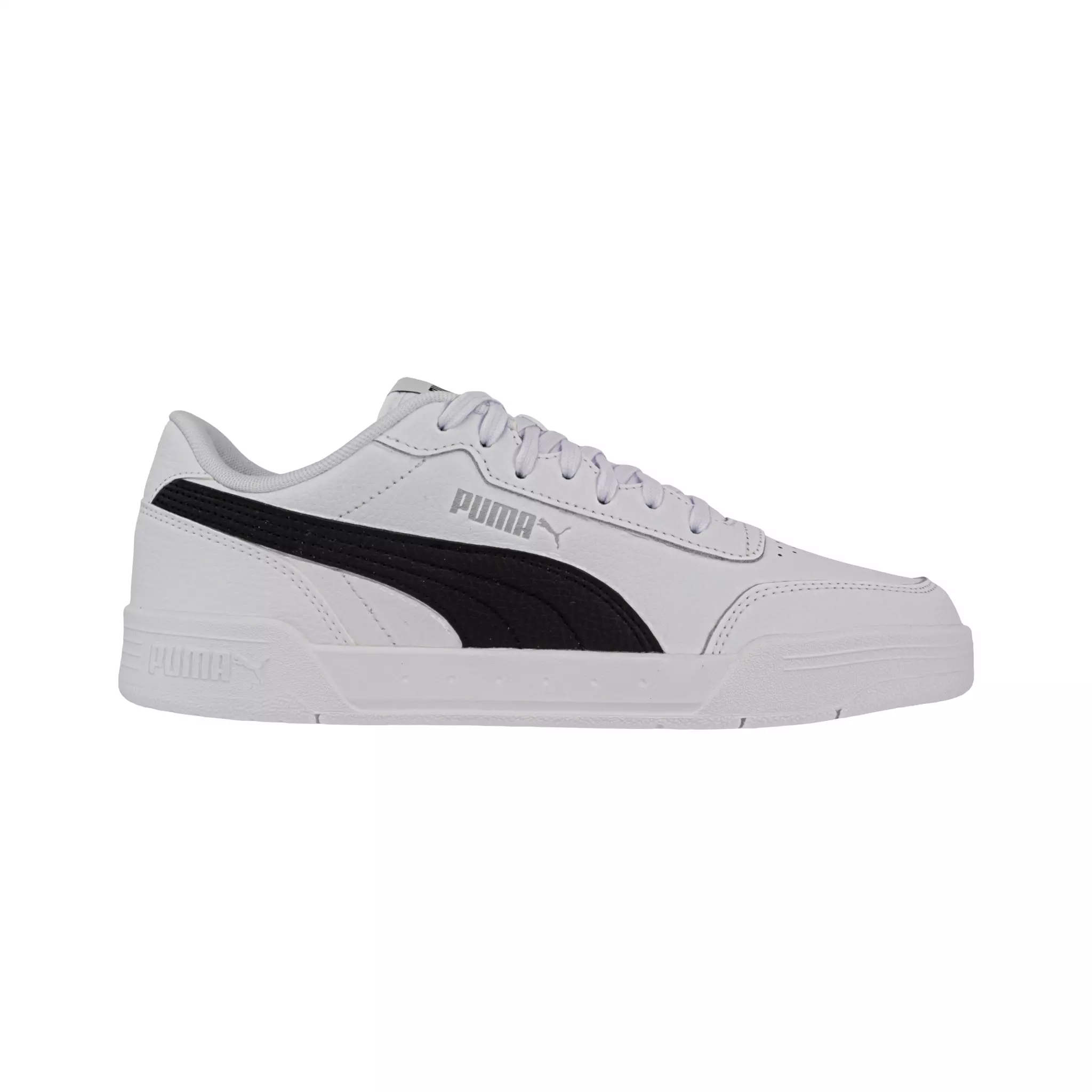 Puma Caracal Suede White Black Low-poly 3D model
