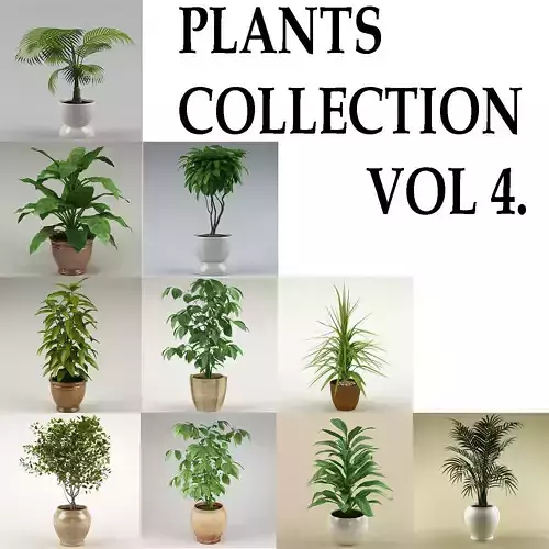 Plants Collection Vol 4 3D model