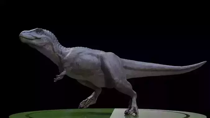3D Tyrano t - rex dinosaur Low-poly 3D model