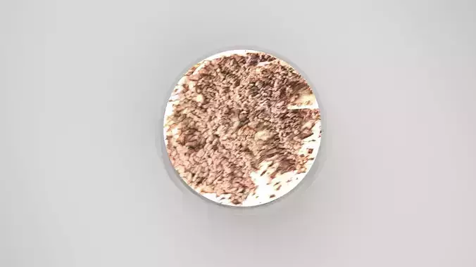 Tiramisu Mousse 3D model 6