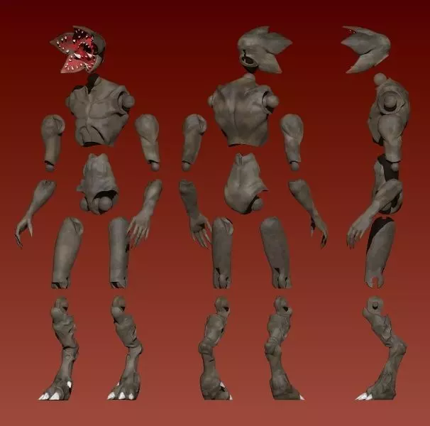 Demogorgon - Articulado 3D print model
