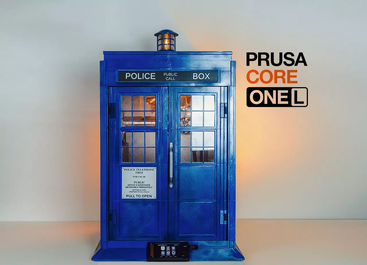 Tardis Cover for Prusa Core L Free 3D print model