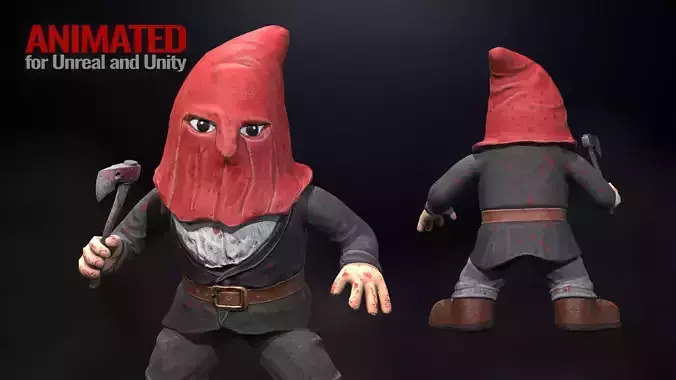 Garden Gnome Butcher