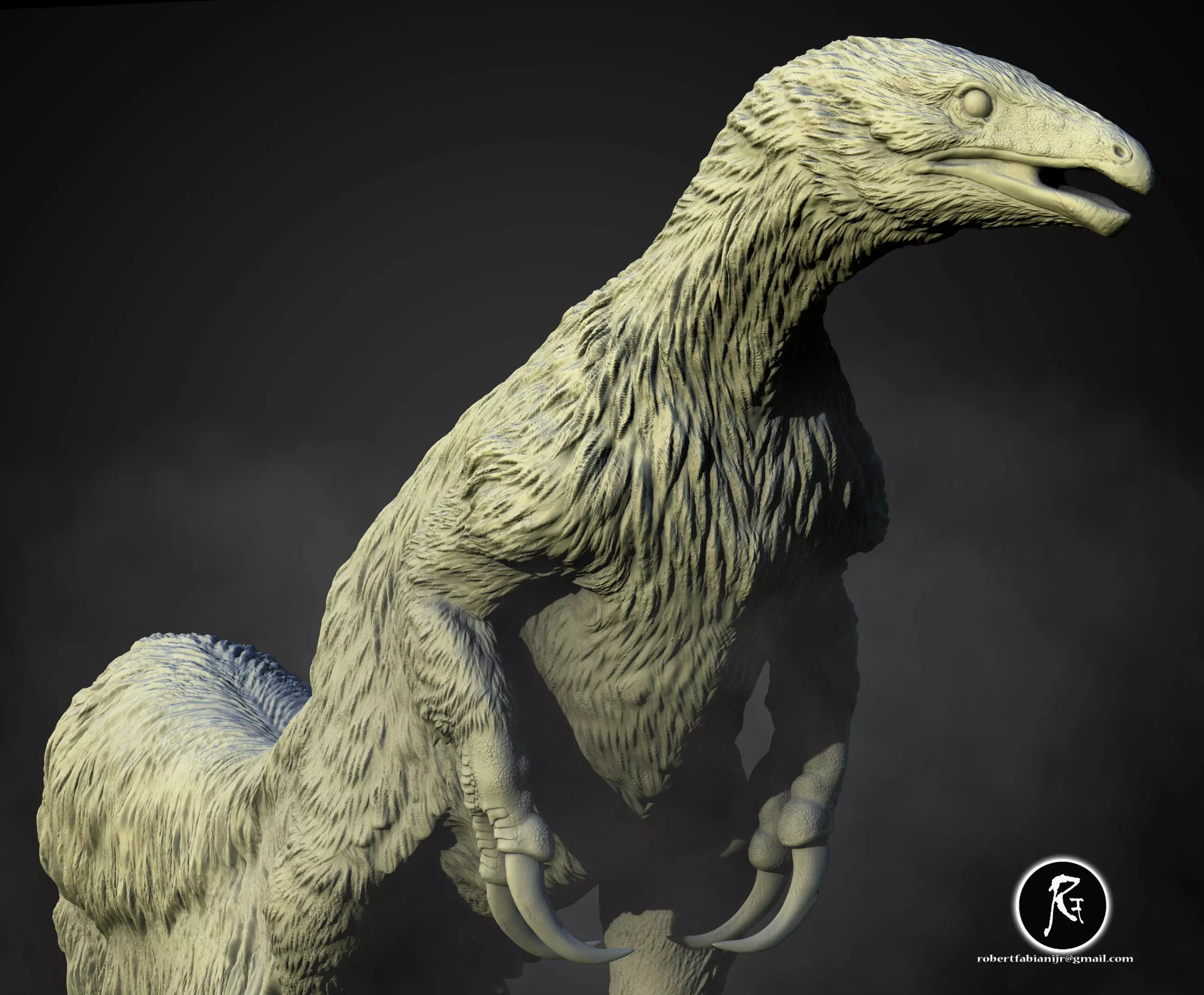 Beipiaosaurus inexpectus 3D print model