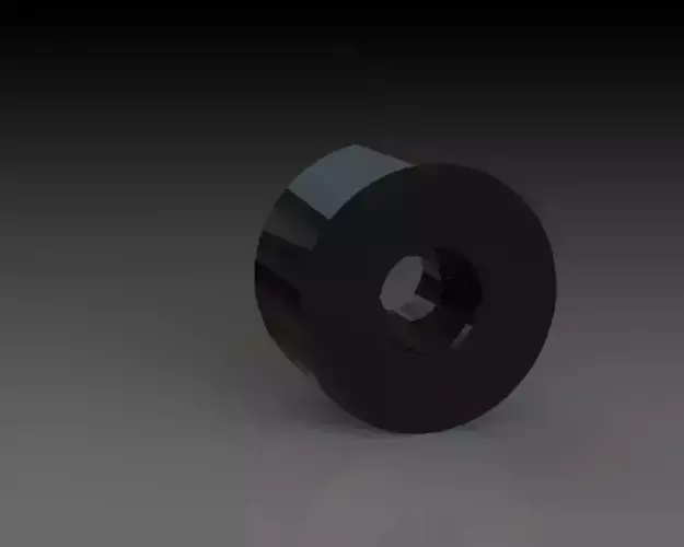 Wheel for double 3x10x4 bearings