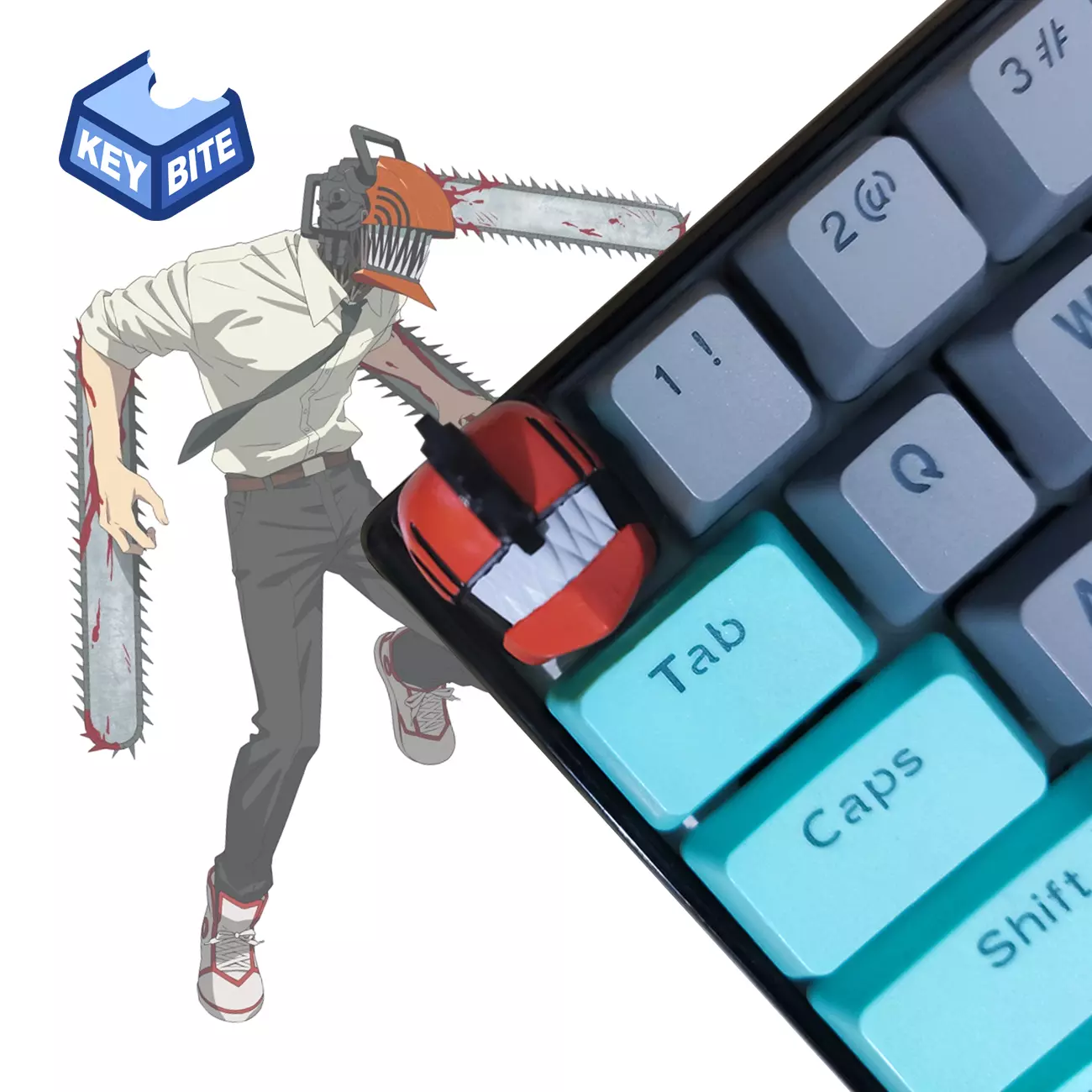 Chainsawman - Keycap for Mechanical Keyboard 3D print model