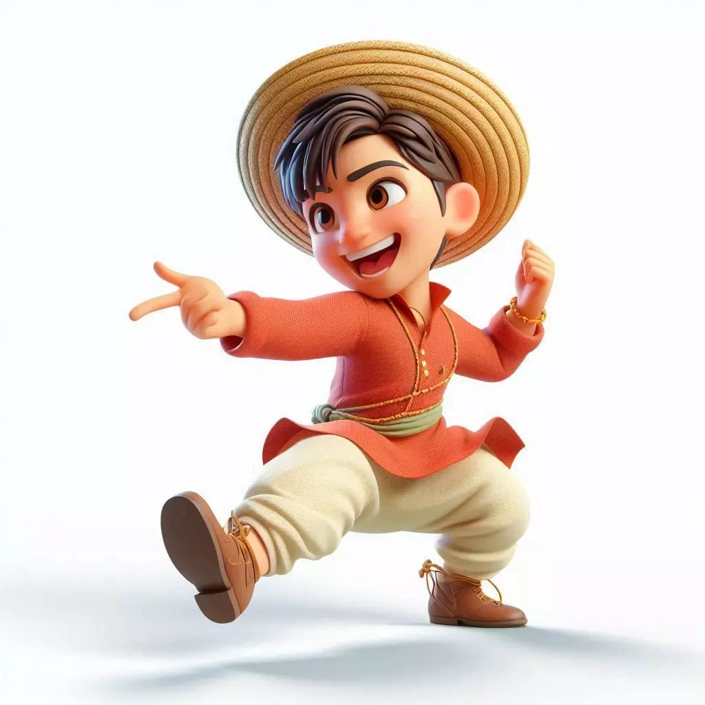 Desi Boy 3D Printable Model 3D print model