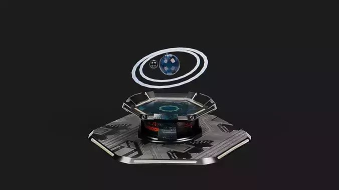 Sci-fi Command Center Table