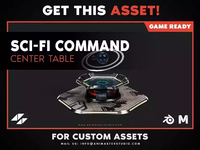Sci-fi Command Center Table