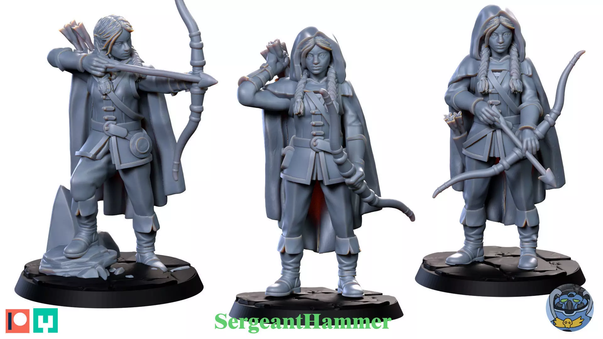 Archer 3D print model