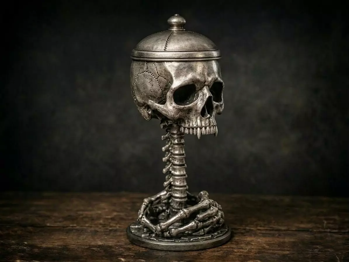 Copa Craneo Vampiro 3D print model