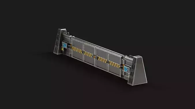 Sci-Fi Barrier Wall