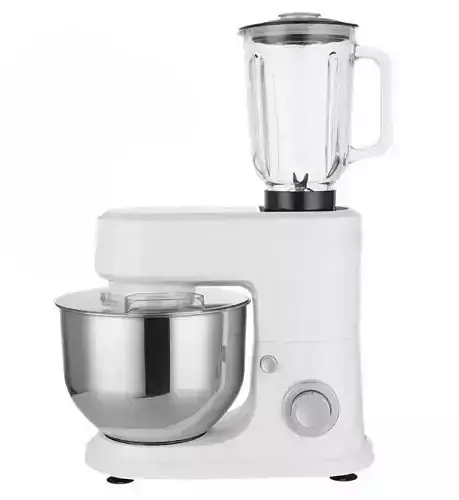 Kitchen Mixer with Blender Attachment 3D CAD Model 3D model 4