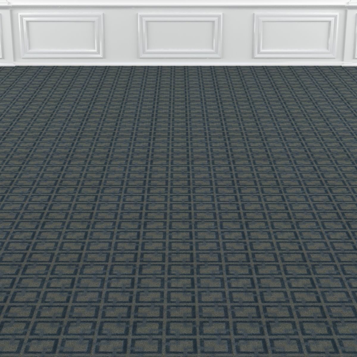 Wall to Wall Seamless Carpet Tile  No 1 3D model_1