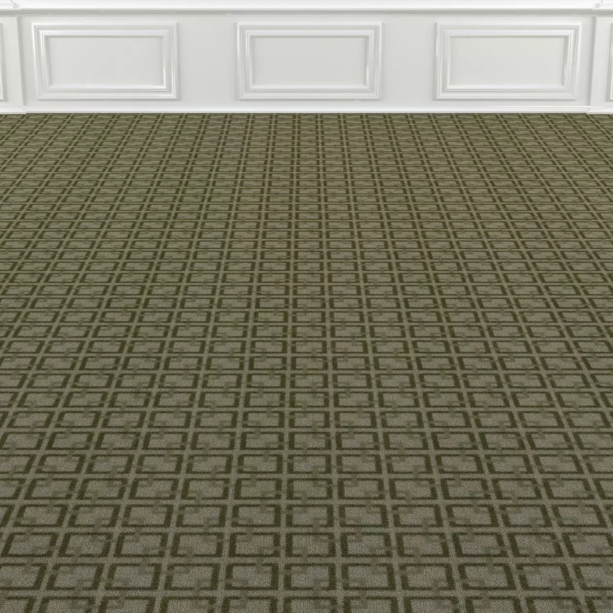 Wall to Wall Seamless Carpet Tile  No 1 3D model_0