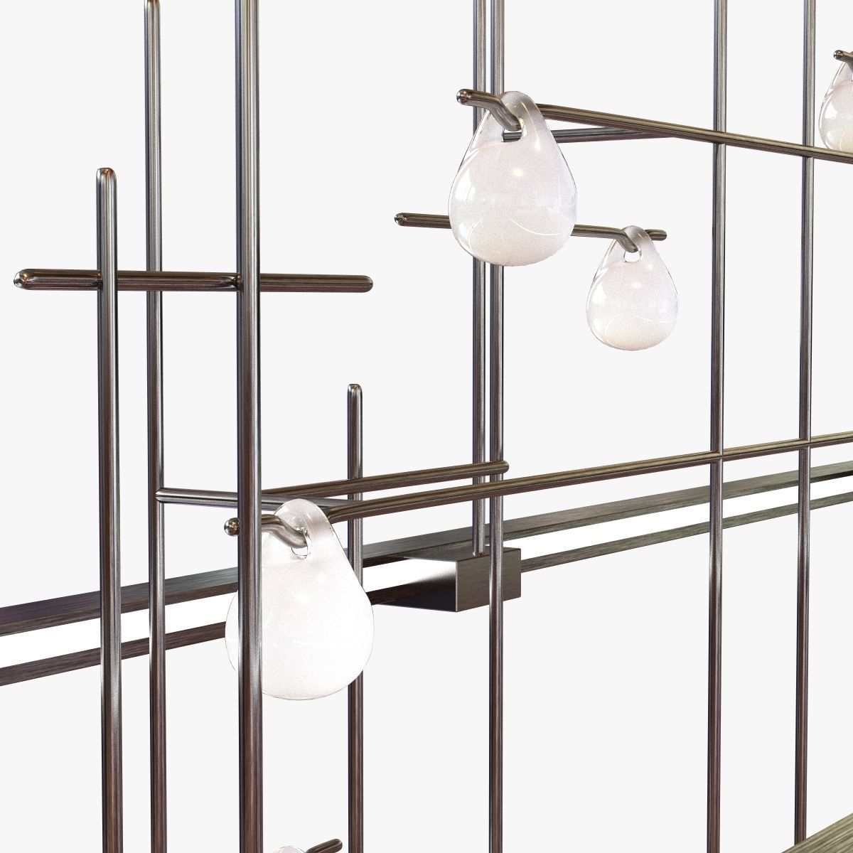 Hubbardton forge spring led pendant 3D model_1