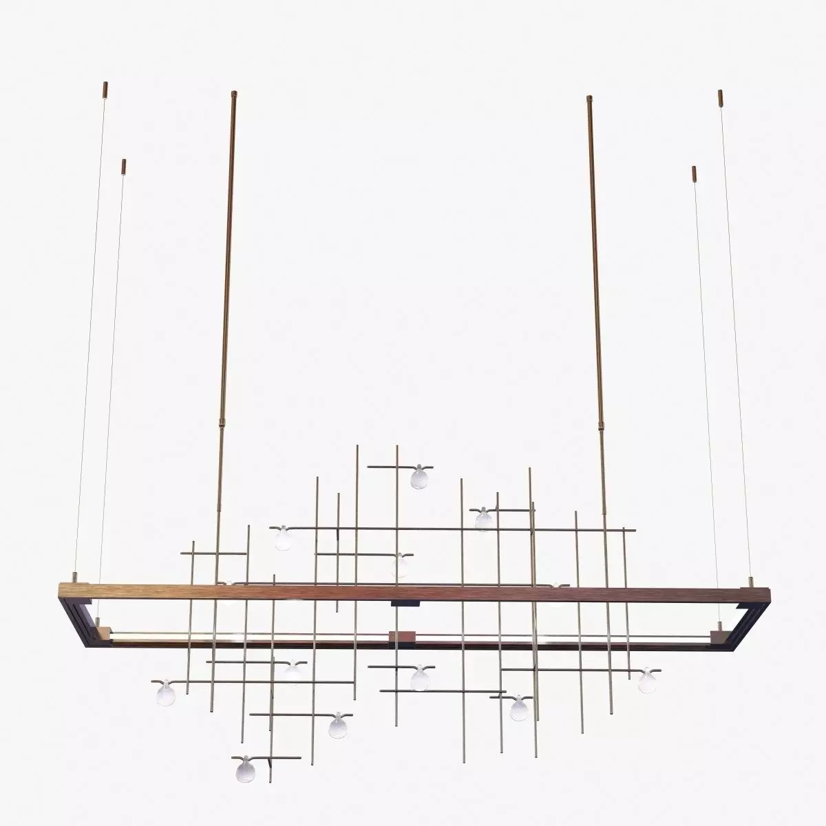 Hubbardton forge spring led pendant 3D model_0