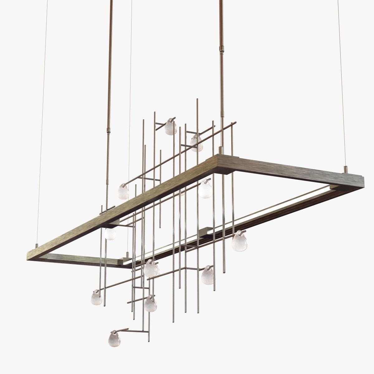 Hubbardton forge spring led pendant 3D model_3
