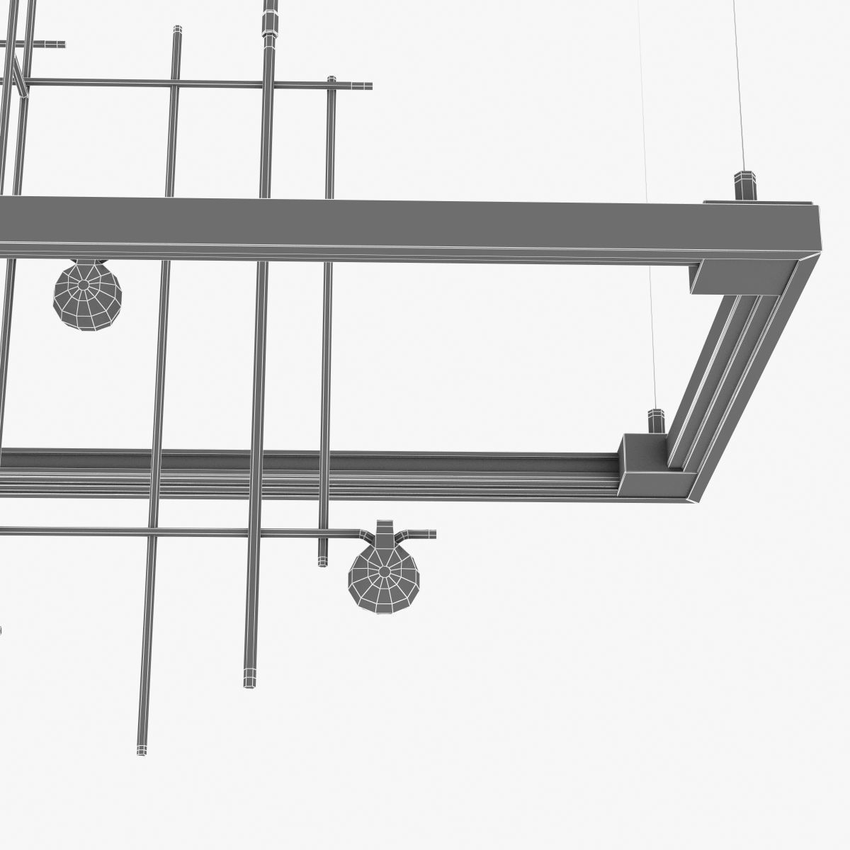 Hubbardton forge spring led pendant 3D model_8