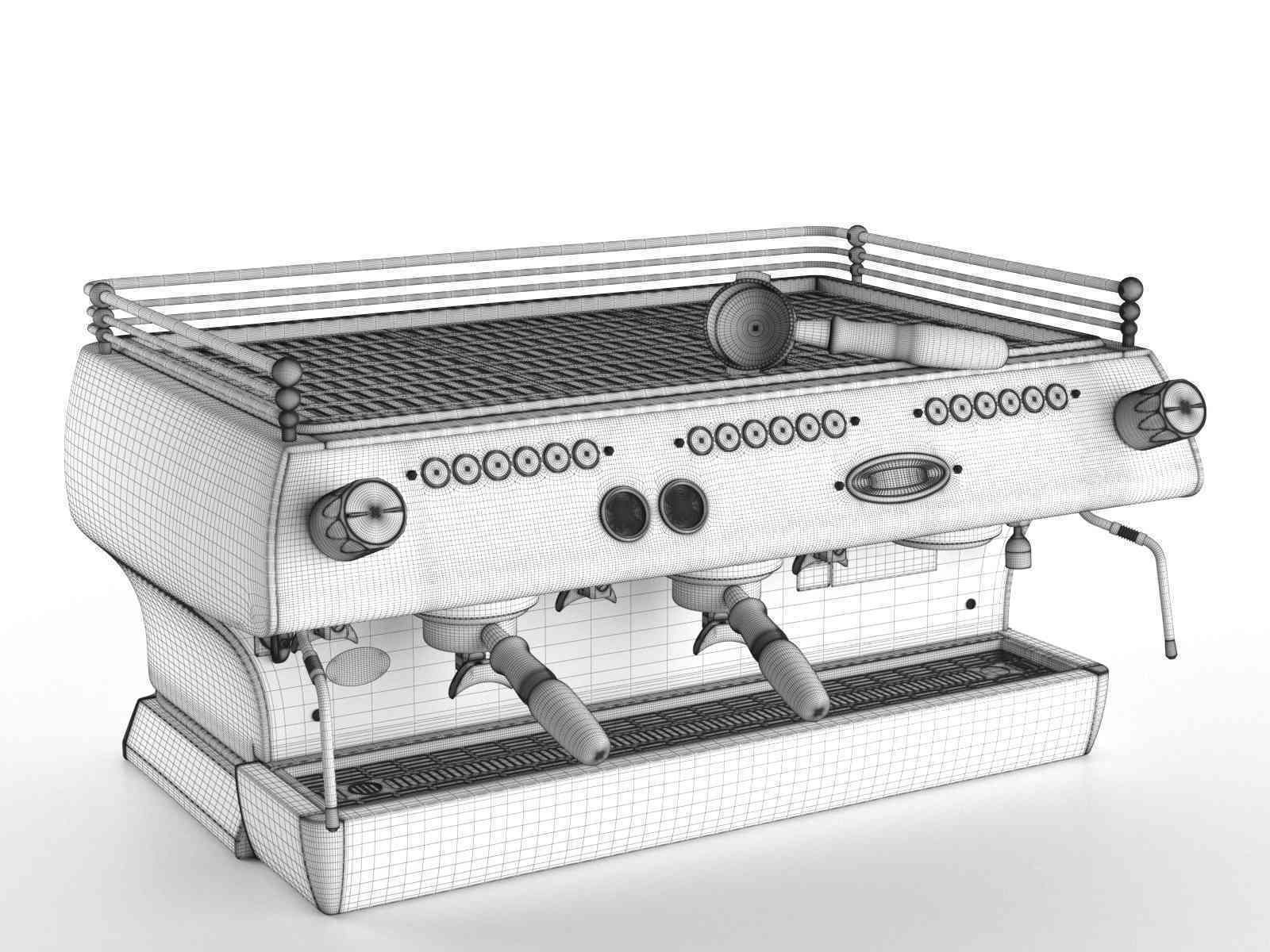 FB80 Coffee Machine 3D model_4