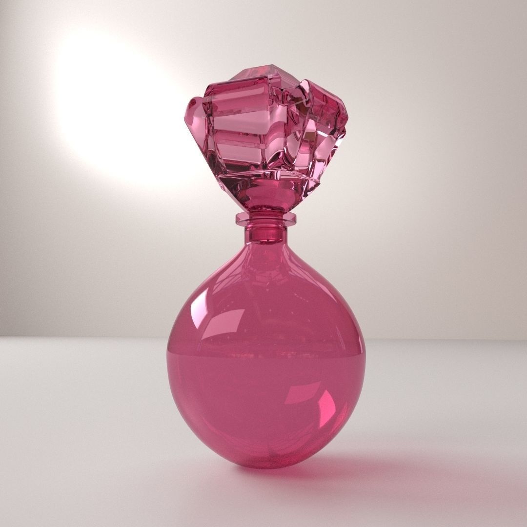 Perfume Bottle v3 3D model_2