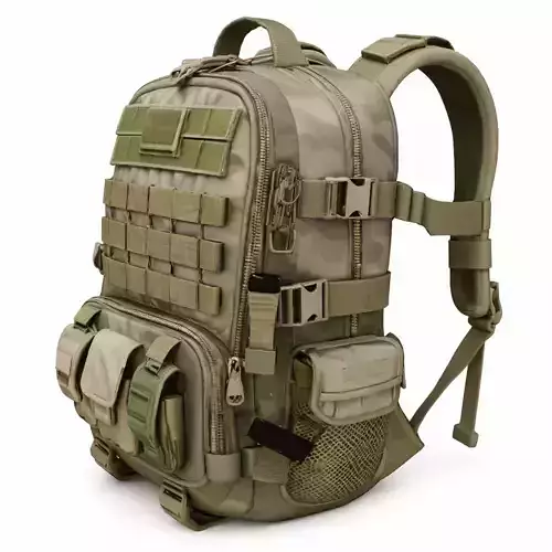 Military Tactical Backpack MOLLE Combat Outdoor Bag