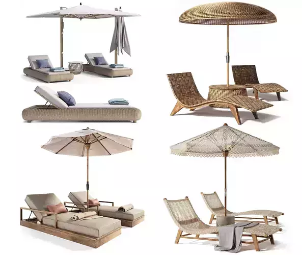 Luxury Outdoor Poolside Furniture Collection