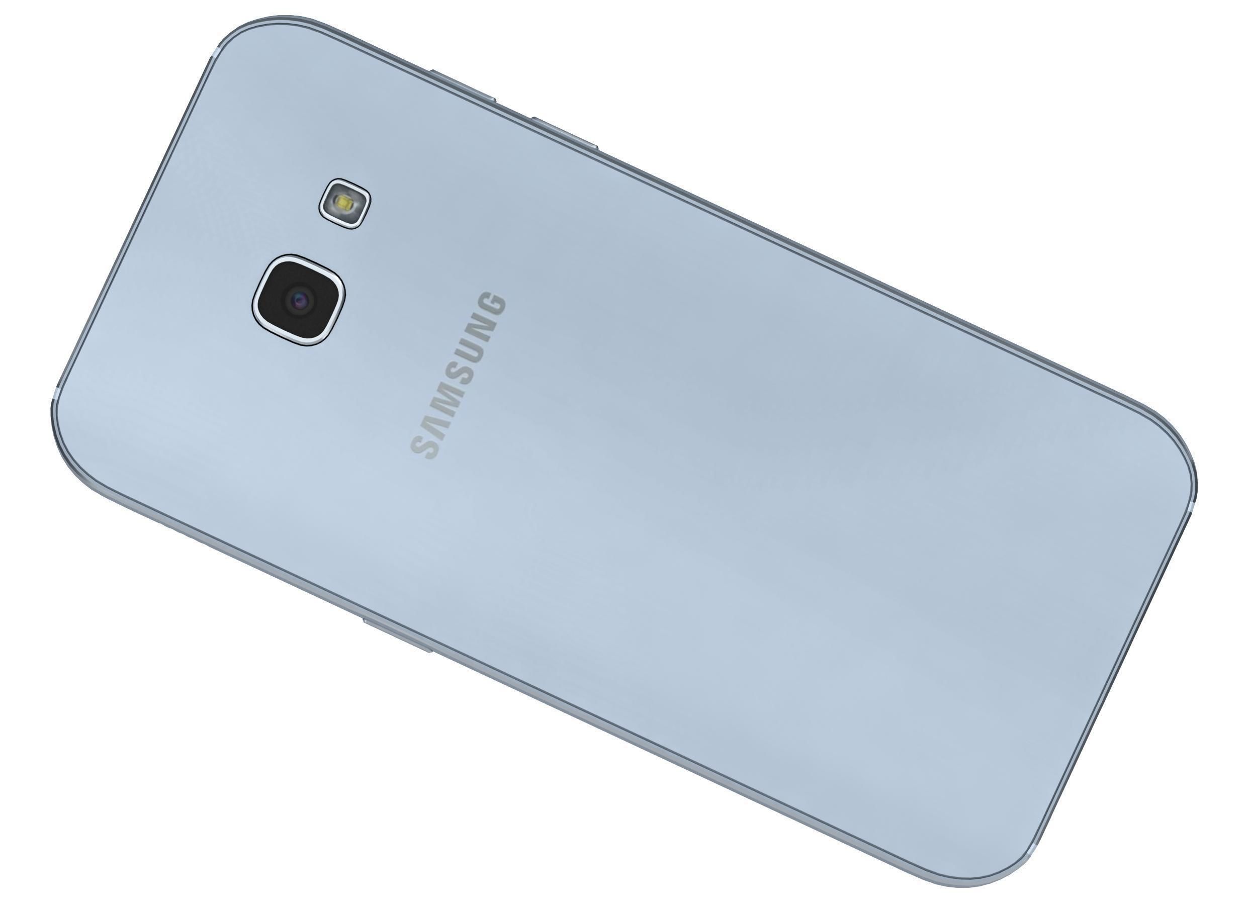 Samsung Galaxy A3 2017 All Colors 3D model_22