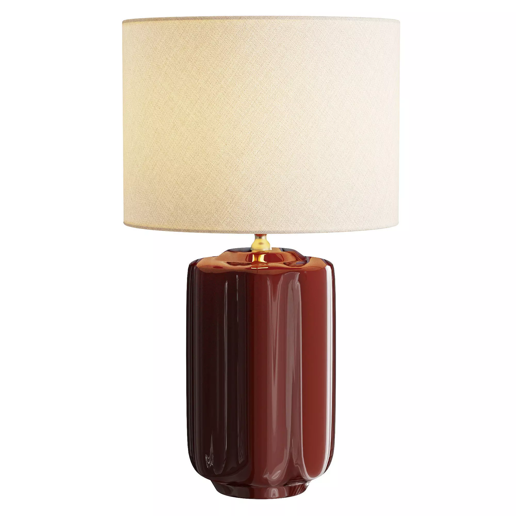 Sezane Mezzo Caramel Lamp 3D model