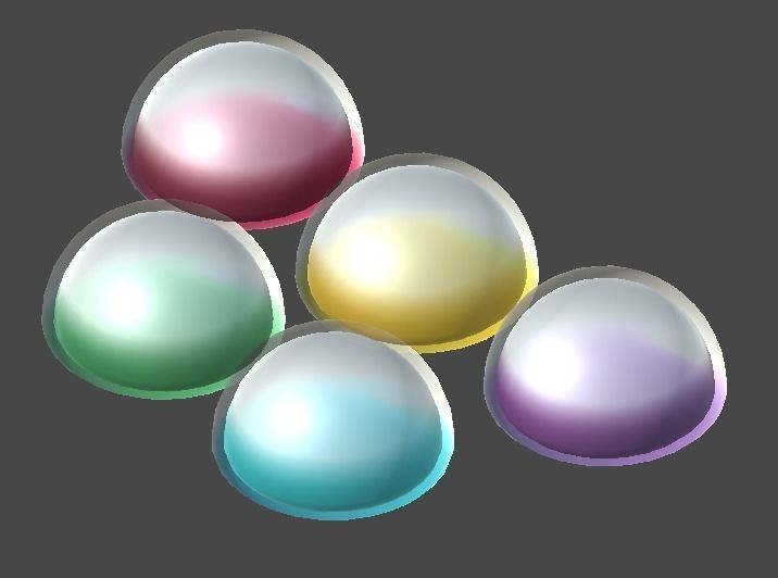 slime1 egg Low-poly 3D model_0