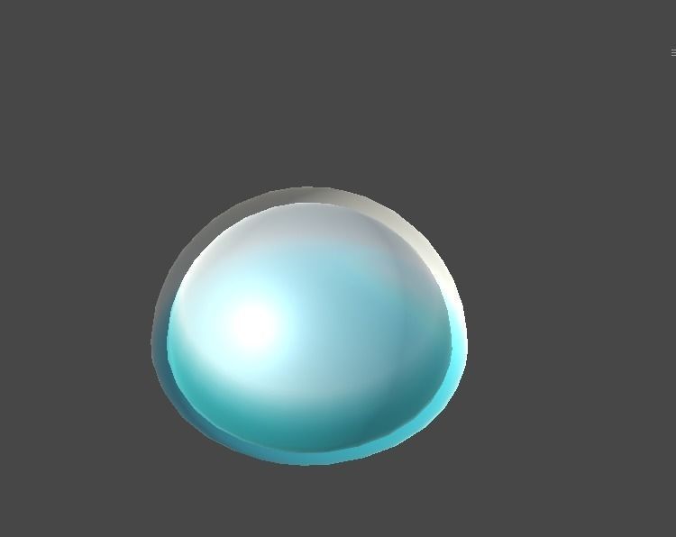 slime1 egg Low-poly 3D model_2