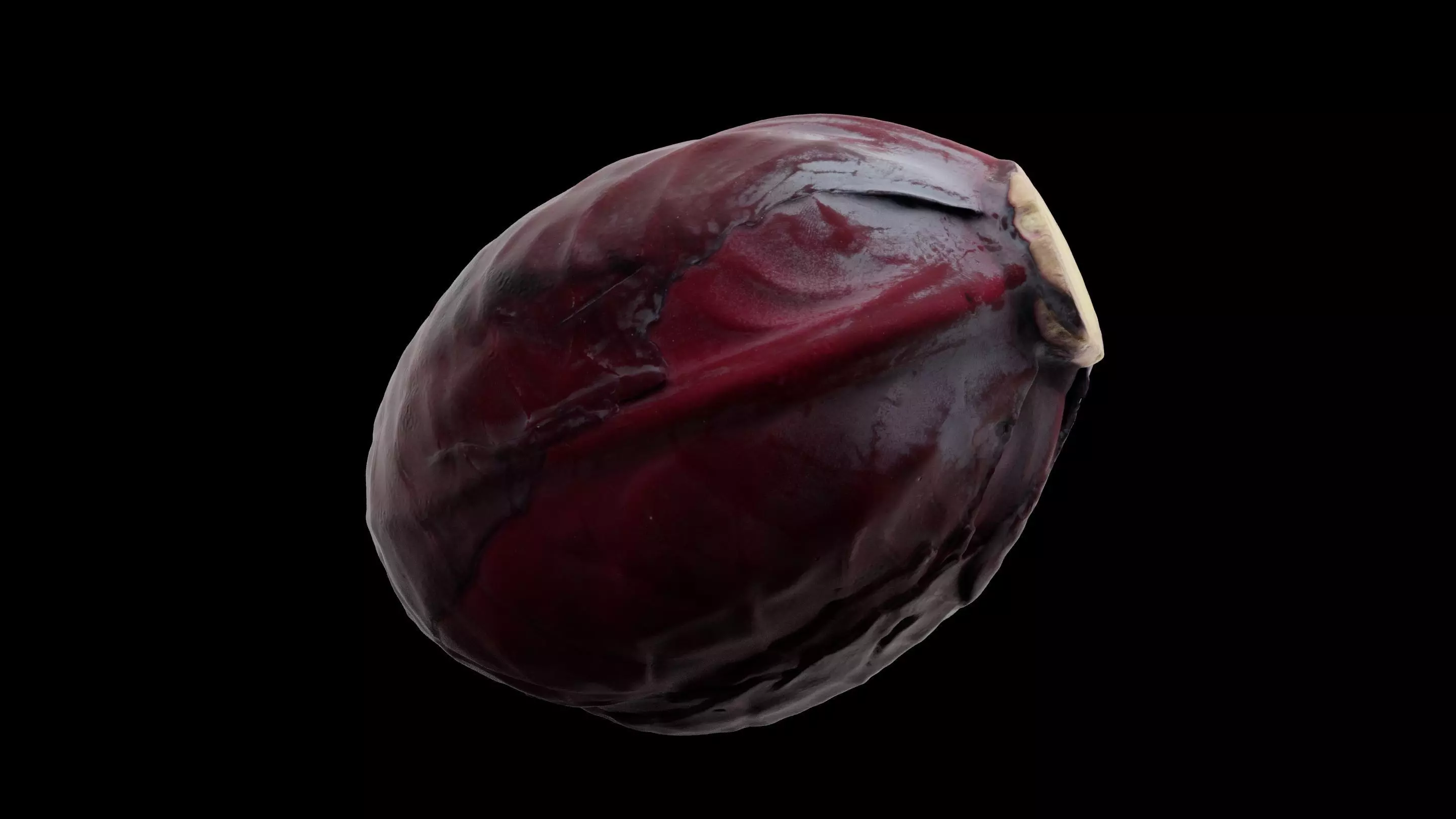 Red Cabbage Vegetable 3D model