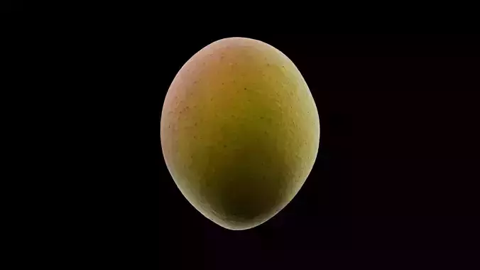 Mango Fruit 3D model 6