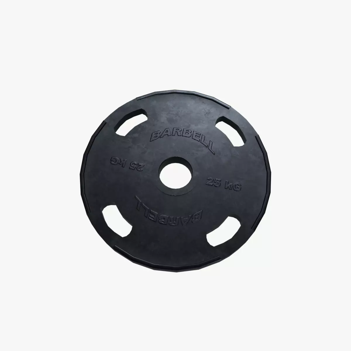Weight plate Low-poly 3D model