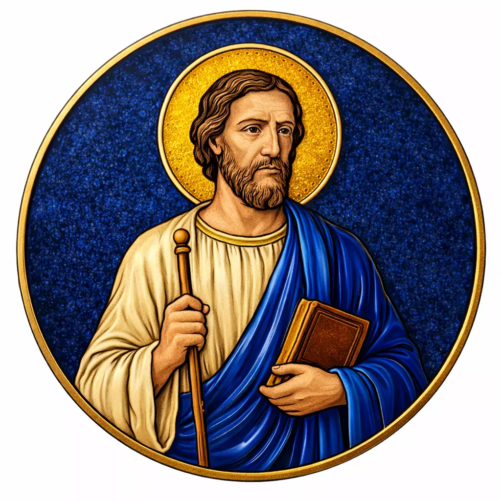 Pendant Saint Joseph Pendant Religious Saint Jude Pendant 3D print model