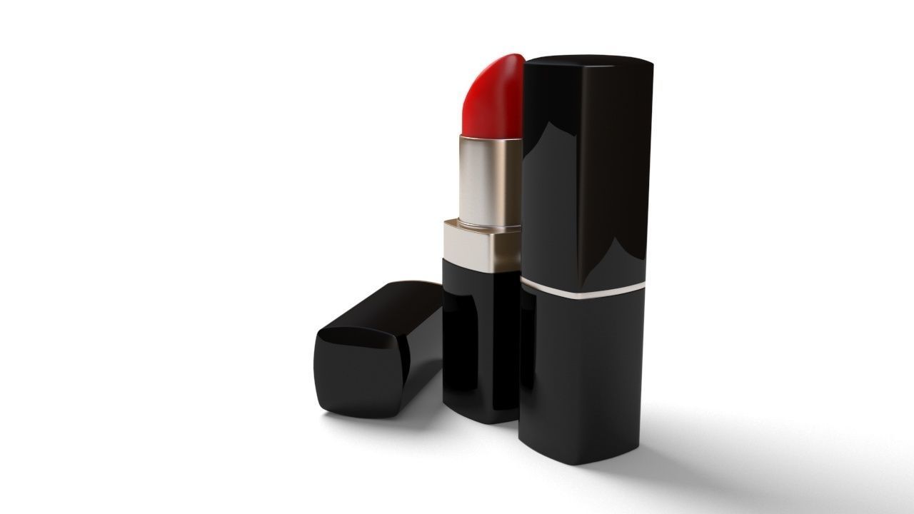 Square Lipstick  3D model_2