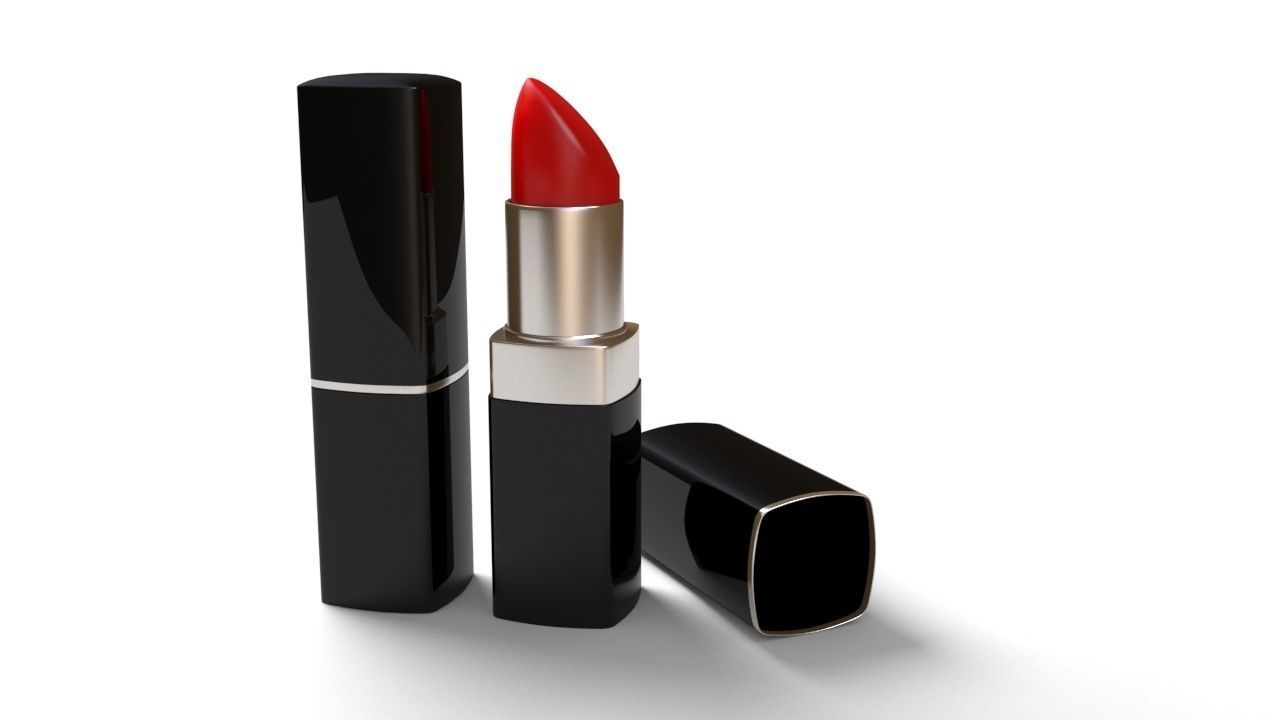 Square Lipstick  3D model_4