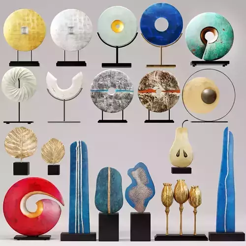 Sculpture Collection 5 art sculptures