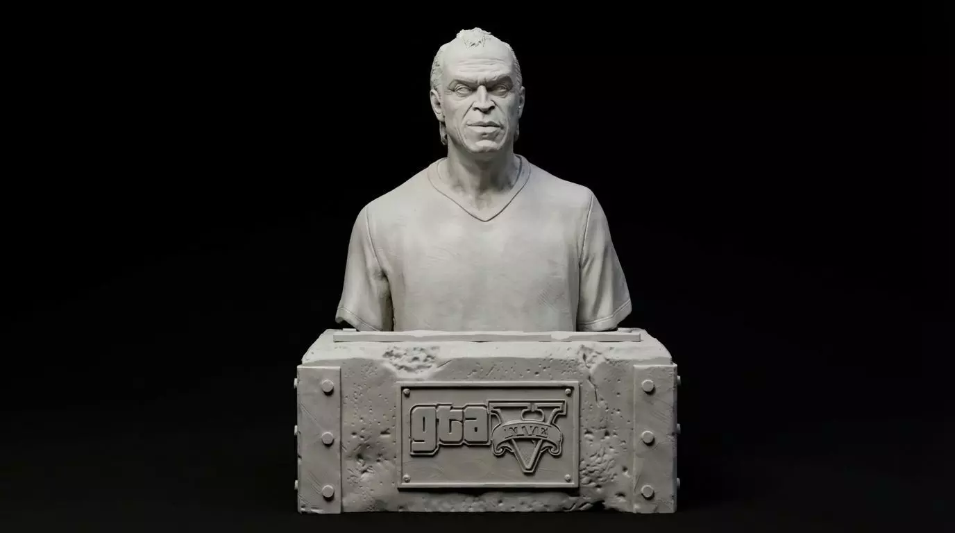 Trevor Philips GTA V 3D print model